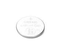 Lot de 2 Piles Bouton CR2430 3 V idéales pour Montres, Jouets, appareils électroniques et télécommandes.