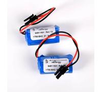 lot de 2 piles de rechange 3,0 V 1200 mAh pour API 1756-BA2 BR2 / 3A-AB 1745-B1