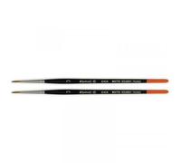 Lot De 2 Pinceaux Ronds Kolinsky S Raphaël N°0 Martre Série 8404