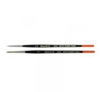 Lot De 2 Pinceaux Ronds Kolinsky S Raphaël N°5/0 Et 0 Martre Série 8404
