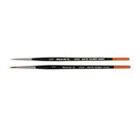 Pinceau Raphael Series 8404,kolinsky Rouge Sable Pinceau,Set 2pcs,Taille 5/0 0.