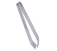 Lot de 2 Pinces à os de Poisson en Acier Inoxydable, Pointes de précision Professionnelles, Pinces de Cuisine, Pinces Plates et inclinées, Pinces à dépecer, Outil de Retrait pour
