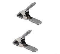 Lot de 2 pinces à ressort de 10,2 cm pour travail du bois, gabarits de serrage pour studio photo, stabilisation de toile de fond, travaux manuels et prototypage
