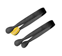 Lot de 2 pinces à sucre en acier inoxydable pour tranches de citron, amateurs de thé, café, boulangers, restaurant, hôtel, club, table à manger, station de dessert, outil de cuisine élégant
