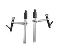 Lot de 2 pinces de maintien pour le travail du bois 160 mm pour tables de | Comprend 2 colliers de serrage en métal à action rapide avec une plage de serrage maximale de 160 mm pour trous d'établi de