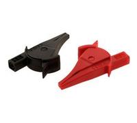 Lot de 2 pinces de sécurité large ouVerture universelle - Zenitech Rouge G