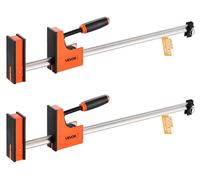 Lot de 2 pinces de serrage pour le travail du bois, longueur 91,5 cm, capacité de 680 kg
