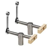 Lot de 2 pinces de serrage réglables pour travaux sur bois