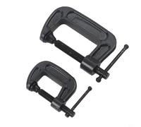 Lot de 2 pinces en C robustes pour réparation d'armoires de menuiserie - Pince à vis à dégagement rapide 2,5 cm 5,1 cm Outil de résistance industrielle