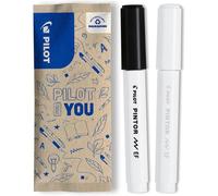 Lot De 2 Pintor - Marqueur Peinture - Noir, Blanc - Pointe Extra Fine
