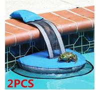 Lot de 2 Piscine Float Piscine Évasion Rampe Piscine Animaux Protection Net Canal Évasion Critter Épargner Pour Fog Oiseaux Critter