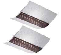 Lot de 2 plafonnier design LED blanc éclairage de salon spot en verre