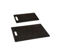 5five Lot de 2 planches à découper Effet pierre 36 cm Noir