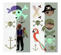 Lot de 2 plaques de tatouage Fête des Pirates - Rico Design(...) - Fêtes des Pirates Fêtes des Pirates