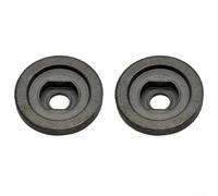 Lot de 2 plaques d'écrou à bride pour marbre de 110 mm, adaptateur de bride de meuleuse d'angle, accessoires de machine de découpe de pierre, pièces de rechange en métal, diamètre extérieur 34 mm