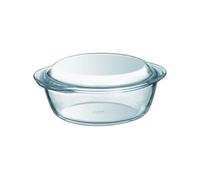 Lot de 2 plats à gratin - - Verre - Ronds - 2,3 L