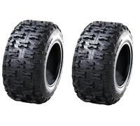 Lot de 2 pneus 4.10-6 P5016 pour tondeuse à gazon, souffleuse à neige, déneigeuse, tracteur de pelouse, tondeuse autoportée, pneus de pelouse dans la taille 4.10-6