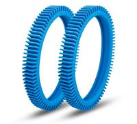 Lot de 2 pneus arrière de rechange pour aspirateur de piscine Hayward Poolvergnuegen à 4 roues, 896584000-082, convient également pour les nettoyeurs de piscine à pression Hayward Phoenix et Aquanaut
