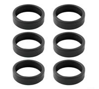 Lot de 2 pneus de nettoyage de piscine 48-232 avec large pour trax pour une meilleure traction, installation facile sans outil pour modèles Zodiac pour polaris (6 pièces)