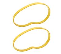 Lot de 2 Pneus de Scie à Ruban de 8 Pouces pour le Travail du Bois, Pneus en Caoutchouc Antidérapants de Remplacement pour Roue de Scie à Ruban de 8 Pouces, Aucun Adhésif