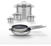 Lot de 2 Poêles 28/32 cm et 4 Faitouts Elo Profi Therm Platinum