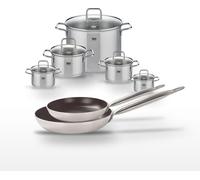 Lot de 2 Poêles 28/32cm et 5 Faitouts Elo Bistro Line