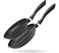 Lot de 2 poêles 28 cm et 32 cm sans Elo Alucast