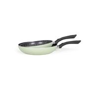 Lot De 2 Poêles Antiadhésif 24/28cm Vert - MEN124VE