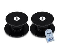 Lot de 2 Poignées de Couvercle pour Casseroles AMC | Pièce de Rechange en Bakélite Compatible, avec Accessoires de Montage