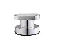 Lot de 2 poignées de porte à ventouse, super ventouse, en verre, poignée de porte coulissante pour porte, fenêtre, armoire, toilettes, bouton de contrôle des meubles
