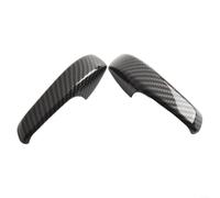 Lot de 2 poignées de porte intérieures aspect fibre de carbone pour Smart 451 2010-2014, cadre de protection autocollant en ABS pour rayures et améliorer le style de votre voiture