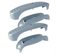 Lot de 2 poignées ergonomiques pour barbecue au charbon de bois - Pour barbecues Weber et petits modèles