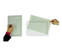 Lot de 2 Porte affiche pour annotations 29.7/21cm Transparent G