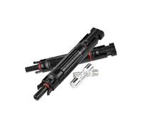 Lot de 2 porte-fusibles pour appareils solaires | Connecteur de fusible - Dispositif de protection étanche pour système d'alimentation de voiture photovoltaïque