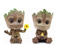 Lot de 2 Pot de fleurs Guardians of the Galaxy Baby Groot 14 cm G