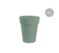 EDA Pots de Fleurs Toscane - Vert Laurier
