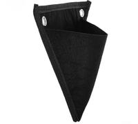 Lot de 2 pots de fleurs triangulaires à suspendre verticaux en tissu non tissé imperméable pour plantes grasses, légumes, herbes, moderne, intérieur, extérieur, jardinage, balcon, clôture