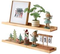 Lot de 2 poutres en bois de mélèze pour différentes pièces