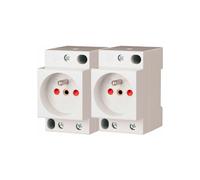Lot De 2 Prises Modulaires 16a, 250v Ac, Avec Sécurité Enfant Eaton