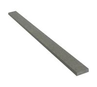 Lot de 2 profilés de finition en composite - Long : 2,4m - Gris