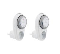 Otio Lot de 2 programmateurs Quotidiens T-10 - Blanc