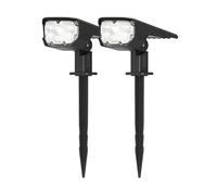 Lot de 2 projecteur paysagiste solaire