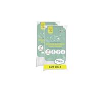lot de 2 proteges matelas bébé bamboo - 70x140 cm - alese imperméable - viscose douce - sans traitement chimique