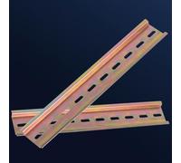 Lot de 2 rails DIN rainurés en aluminium pour fixer efficacement les dispositifs de protection de circuit (50 cm)