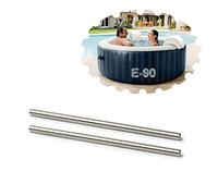 Lot de 2 rampes de remplacement tige en acier inoxydable pour Intex Pure Spa Hot Tub Fix E90 Errors