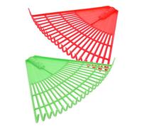 Lot de 2 Râteaux à Désherbage 21 Dents PP pour Jardin | Travaux de Jardinage, pour Fleurs et Légumes, Installation Facile, Usage Extérieur Polyvalent