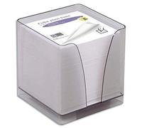 Lot de 2 recharges bloc cube blanc 9 x 9 x 7,5 cm 580 feuilles mobiles 90g PEFC