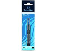 Lot De 2 Recharges Stylos À Bille Schneider Office 708 Noir Pointe Médium