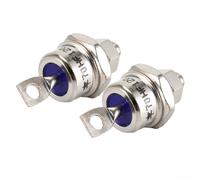 Lot de 2 redresseurs de diodes à montage sur goujon, 1200 V 85A40A25A, anode négative à cathode positive pour alimentations de contrôle moteur et équipement de convertisseur (50HF120)