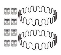 Lot de 2 Ressorts de Rechange pour canapé, 78,7 cm avec 8 Clips en S, 4,0 Fils de diamètre pour canapé, kit de réparation pour siège dans Les Meubles, la décoration intérieure, l'automobile